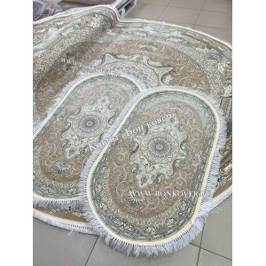 Овальный Ковер для Гостиной Медальон Дизайн 30442