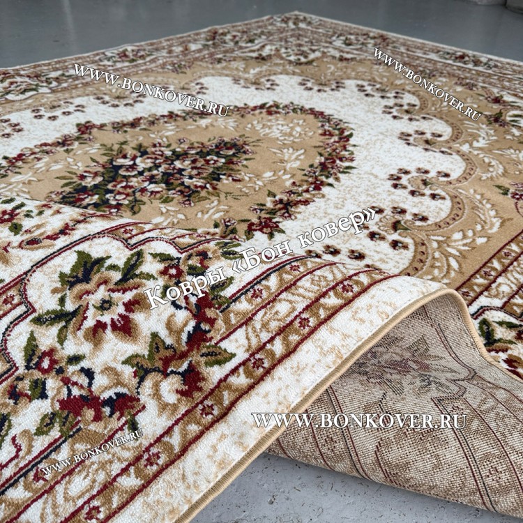 Ковер Лайт Карпет Медальон Дизайн 25500