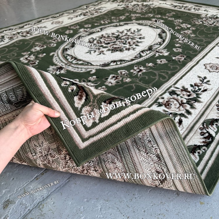 Ковер Лайт Карпет New 4 Дизайн 02 Зеленый