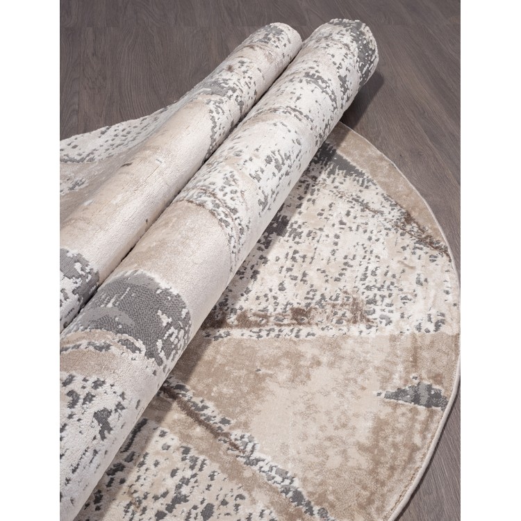 Ковер Armina 04022C GREY / BROWN Овал